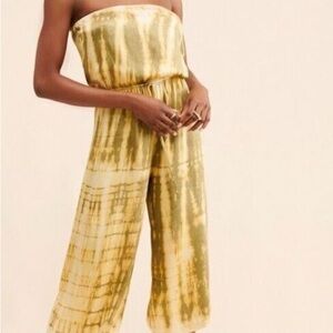 Tie-Dye Strapless Jumpsuit - Jaden Rays For Days Revolve Small